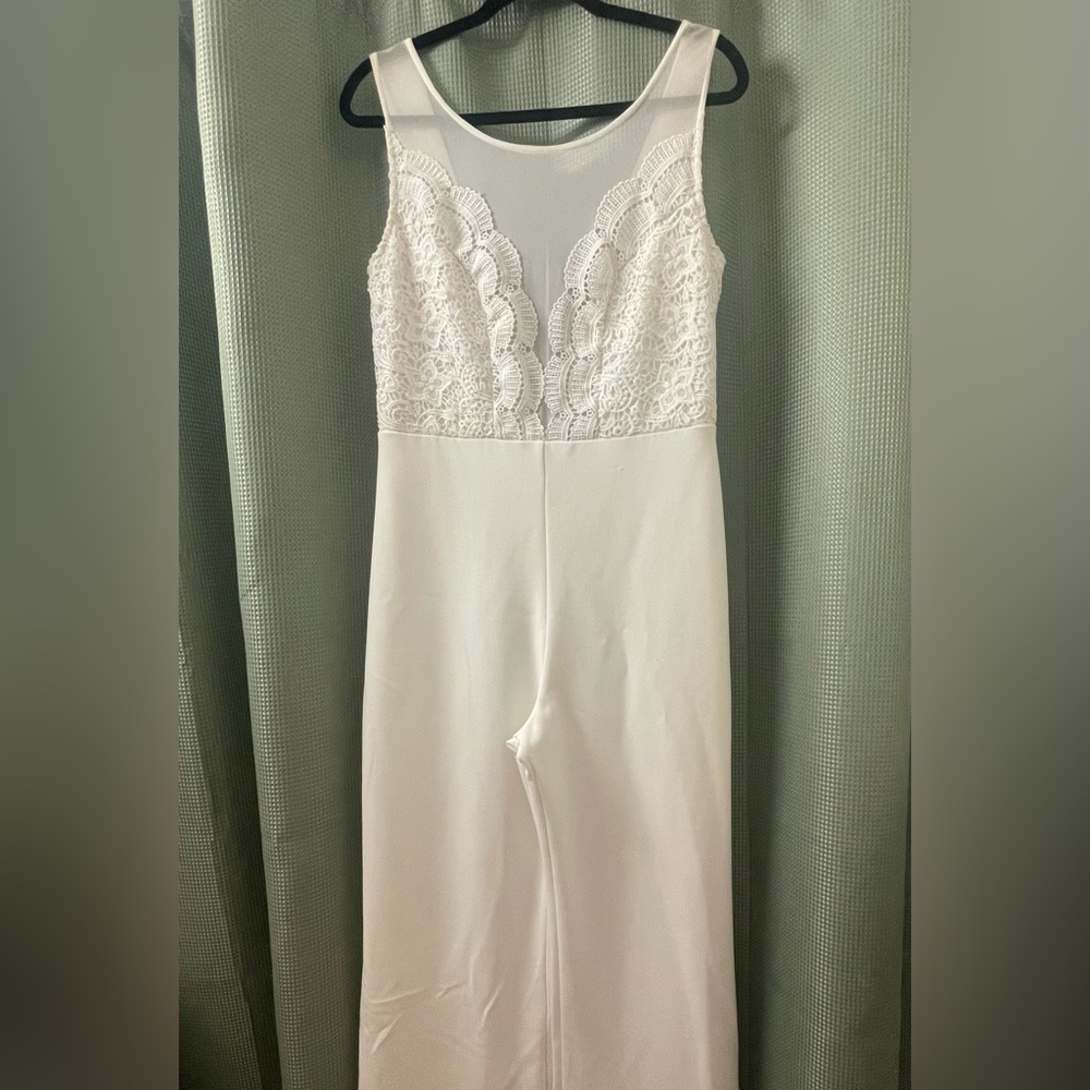 Lulus Bridal Jumpsuit